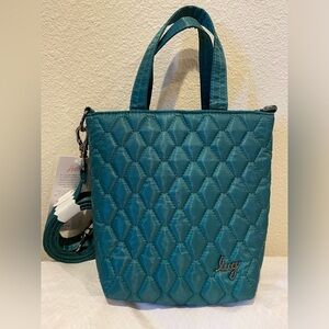 Lug Tip Toe NWT! (Mini) Crossbody- Hunter Green